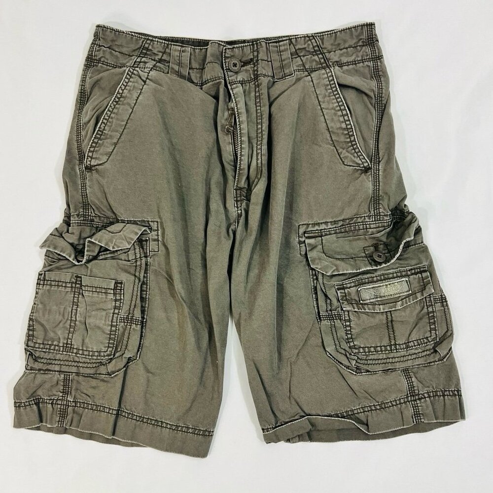 Men's UNIONBAY Cargo Shorts Grey Size 32